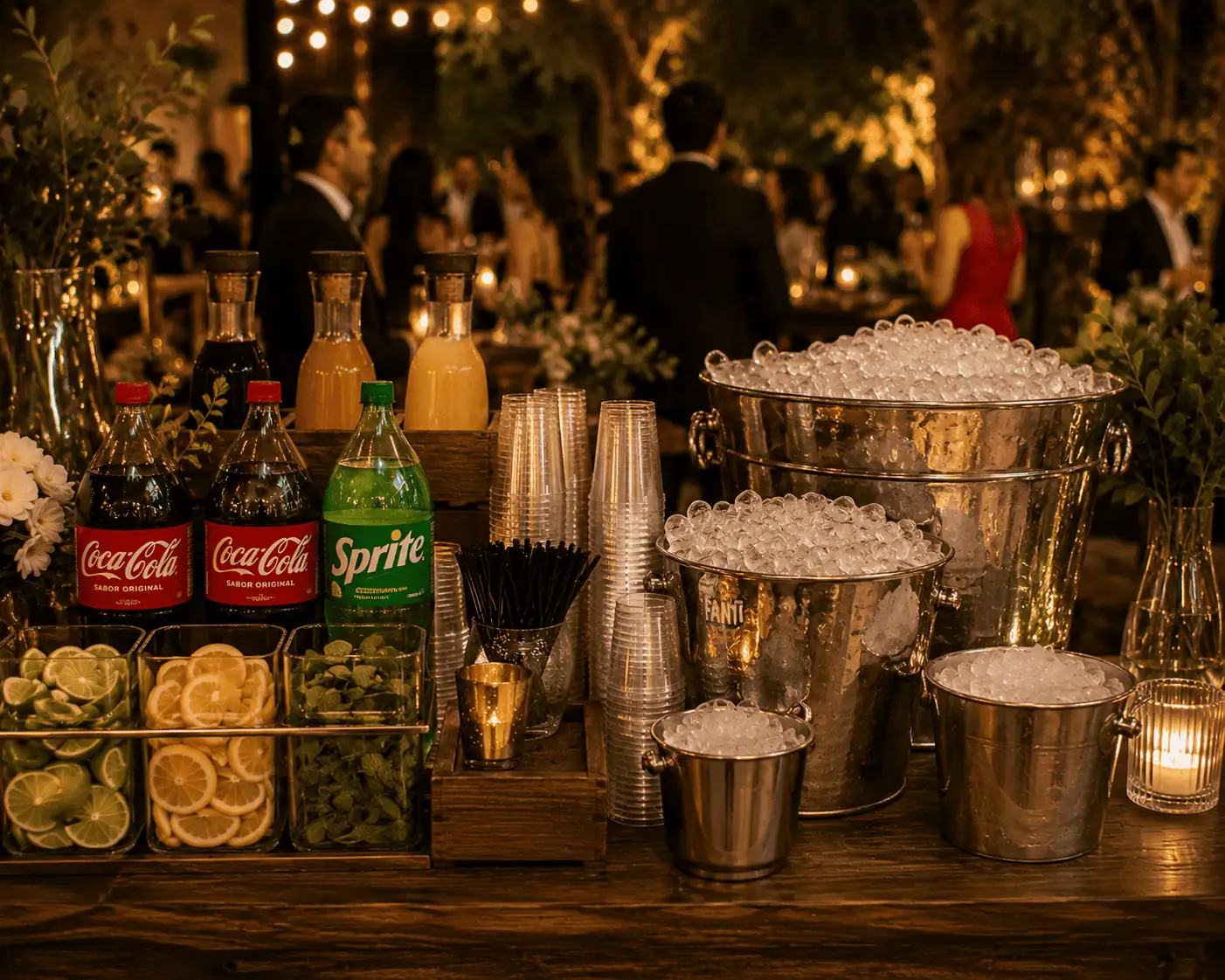 Insumos de Refrescos y Hielos Adicionales