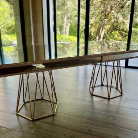 Mesa Glam Style - Diseño con Espejo