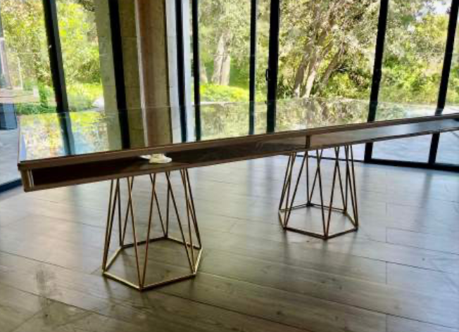 Mesa Glam Style - Diseño con Espejo
