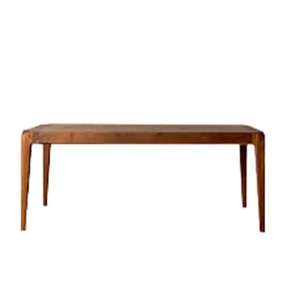 Mesa de Madera Rústica Nogal