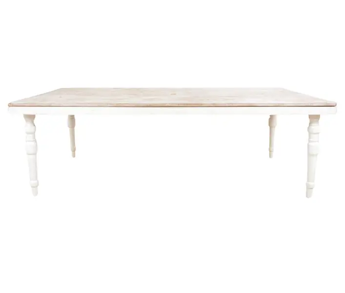 Mesa de Madera Rústica Vintage