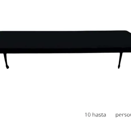 Mesa Rectangular Negra Estándar