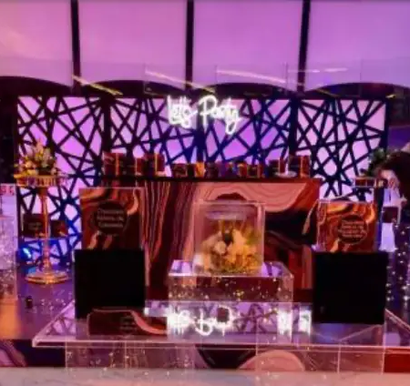 Mobiliario para Candy Bar
