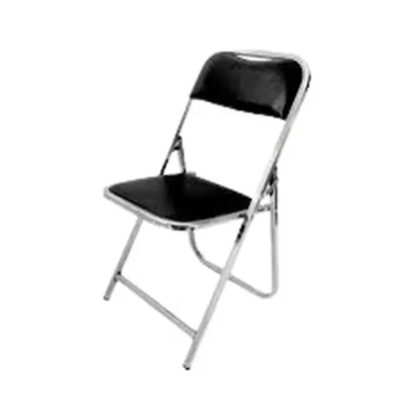 Silla Acojinada Negra